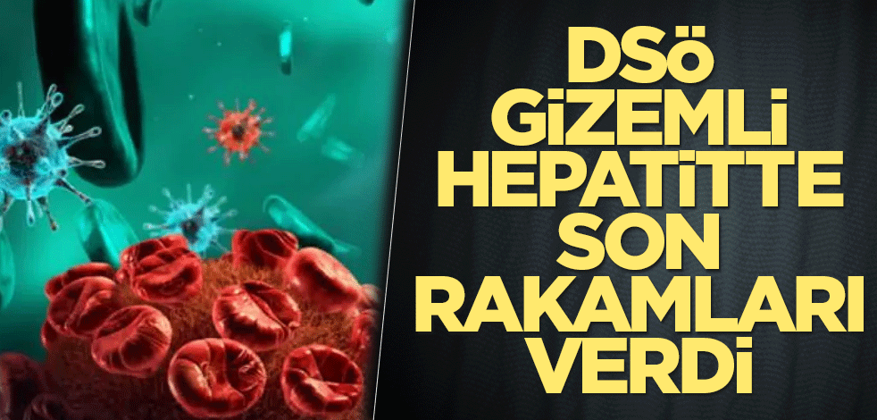 DSÖ gizemli hepatitte son rakamları verdi