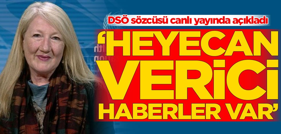 DSÖ sözcüsü canlı yayında açıkladı: Heyecan verici haberler var
