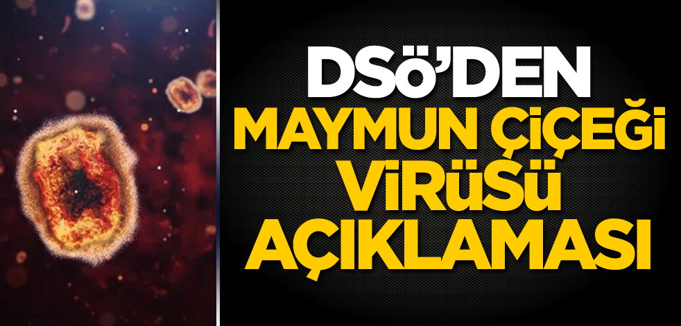 DSÖ'den maymun çiçeği açıklaması