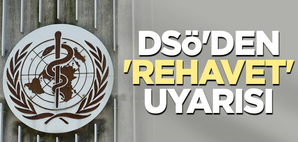 DSÖ'den 'rehavet' uyarısı