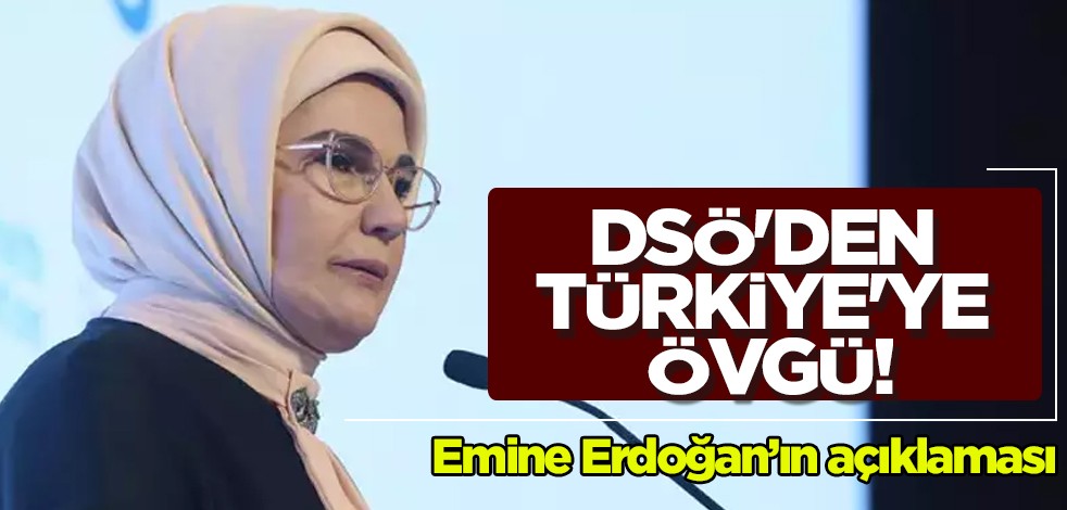 Emine Erdoğan: Anadolu toprakları kadim tıp kaynakları açısından önemli bir konumdadır! DSÖ'den Türkiye'ye övgü!