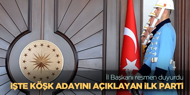 DSP Köşk adayını açıkladı: Masum Türker