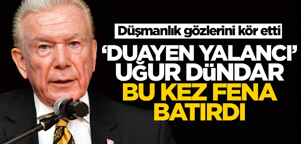 ‘Duayen yalancı’ Uğur Dündar iyice batırdı! Düşmanlık gözlerini kör etti