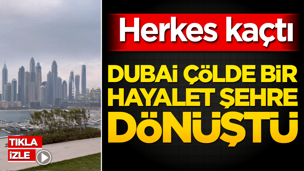Dubai çölde bir hayalet şehre dönüştü