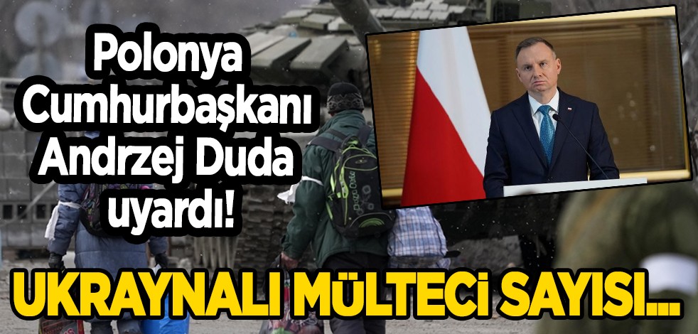 Duda'dan uyarı: Almanya’da Ukraynalı mülteci sayısı artabilir! Soğuk kış aylarında bu iki ülkenin yanında...