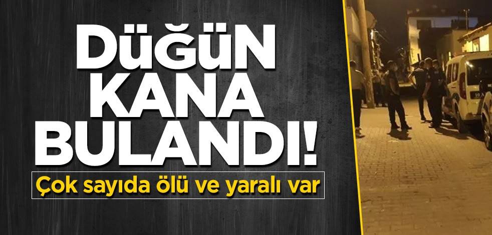 Düğün kana bulandı! Çok sayıda ölü ve yaralı var
