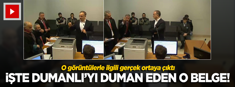 Dumanlı’nın sorgu görüntüleriyle ilgili gerçek ortaya çıktı