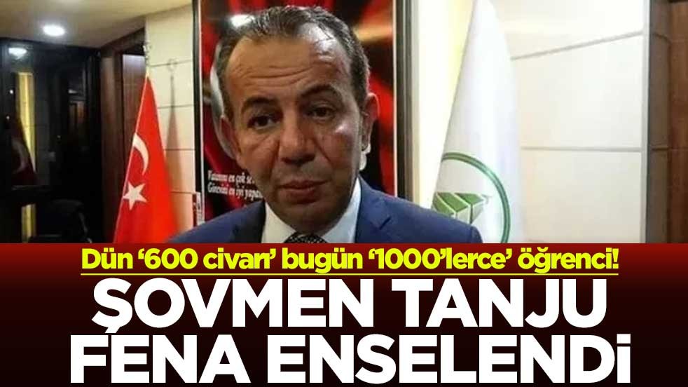 Dün ‘600 civarı’ bugün ‘1000’lerce’ öğrenci! Şovmen Tanju fena enselendi