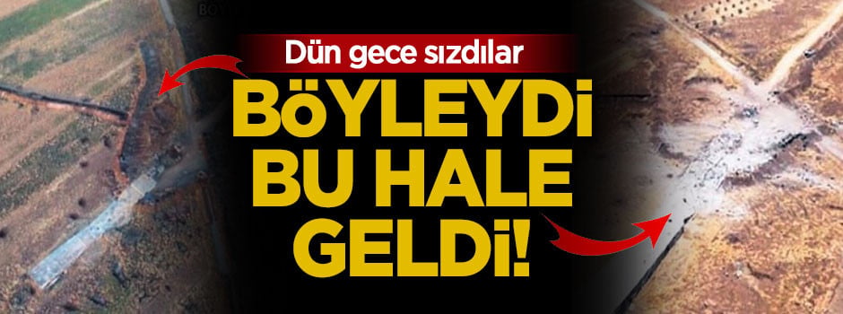 Dün gece sızıldı! Böyleydi bu hale geldi