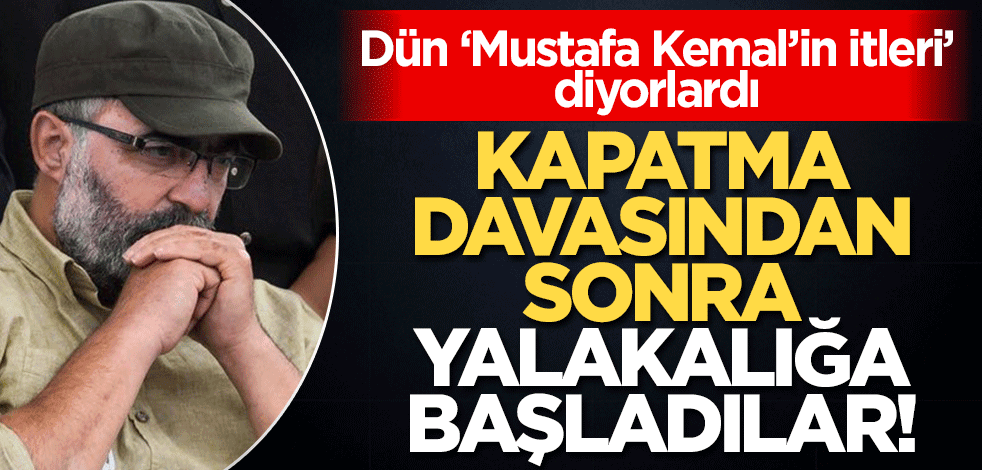 Dün 'Mustafa Kemal'in itleri' diyorlardı! HDP'liler kapatma davasından sonra 'yalakalığa' başladı