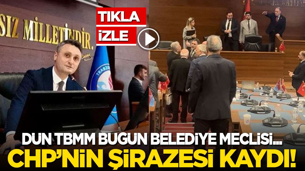 Dün TBMM bugün belediye meclisi… CHP’nin şirazesi iyice kaydı