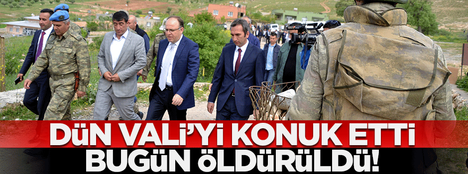 Dün Vali’yi konuk eden muhtar bugün ölü bulundu