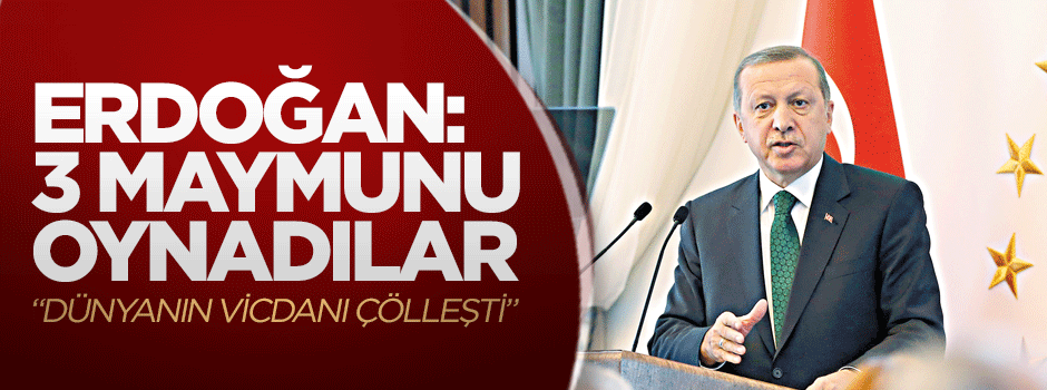 Dünya 3 maymunu oynadı