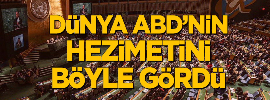 Dünya ABD'nin hezimetini böyle gördü