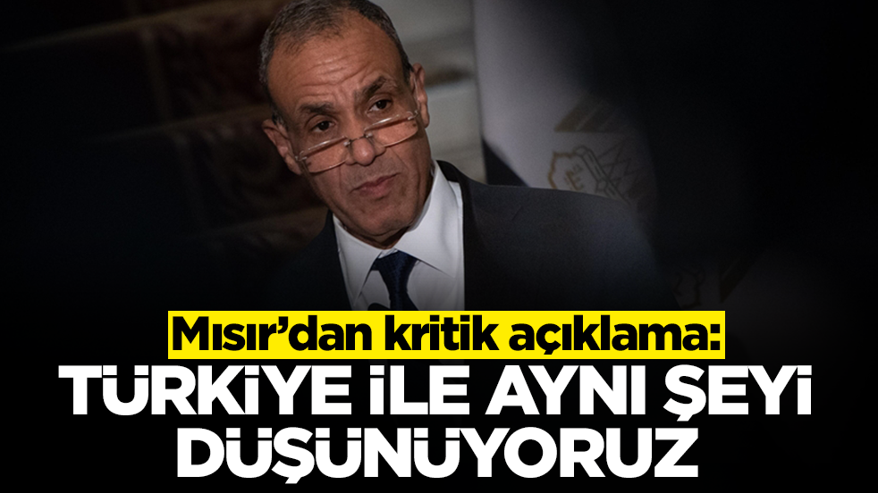Dünya 'artık bu kriz bitsin' diyor! Mısır'dan kritik açıklama geldi: Türkiye ile aynı şeyi düşünüyoruz