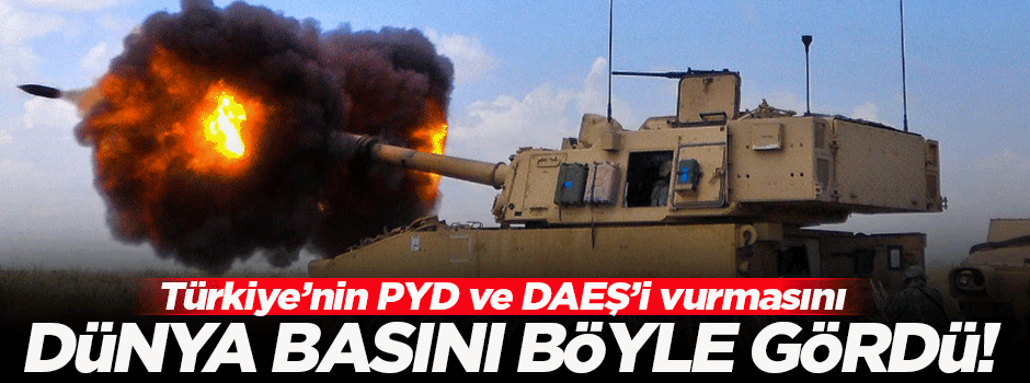 Dünya basını Türkiye'nin harekatını böyle gördü