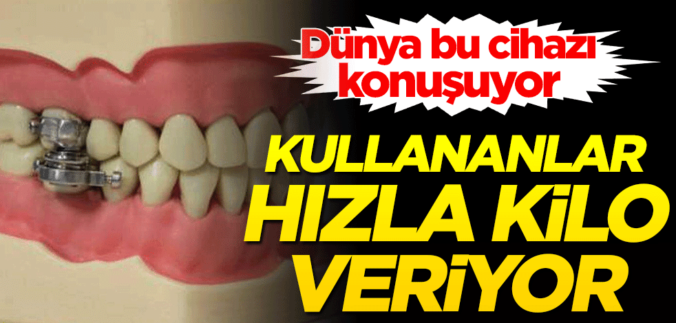 Dünya bu cihazı konuşuyor! Kullananlar hızla kilo veriyor