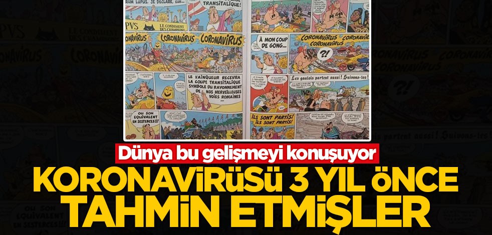 Dünya bu gelişmeyi konuşuyor! Koronavirüsü 3 yıl önce tahmin etmişler