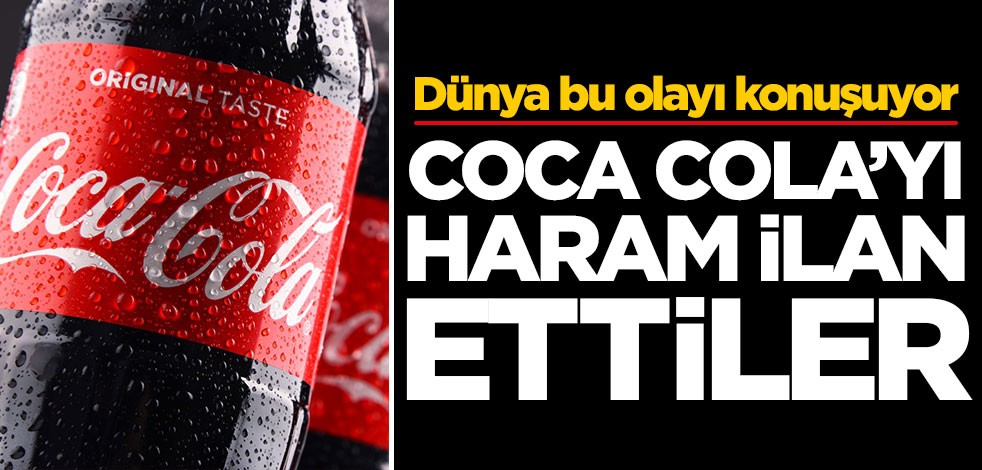 Hahamlıktan Coca Cola'a soğuk duş! Sertifika verilmedi