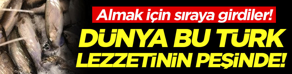 Dünya bu Türk lezzetinin peşinde! Almak içi sıraya girdiler!