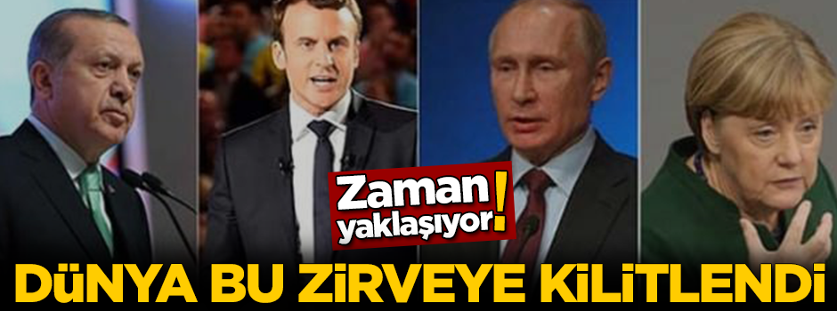 Dünya bu zirveye kilitlendi! Zaman yaklaşıyor