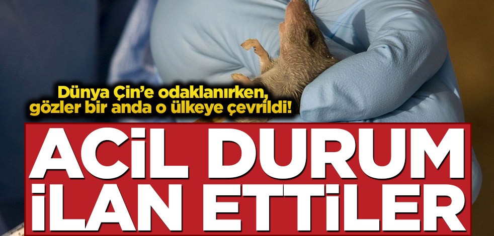 Dünya Çin’e odaklanırken, gözler bir anda o ülkeye çevrildi! Acil durum ilan ettiler