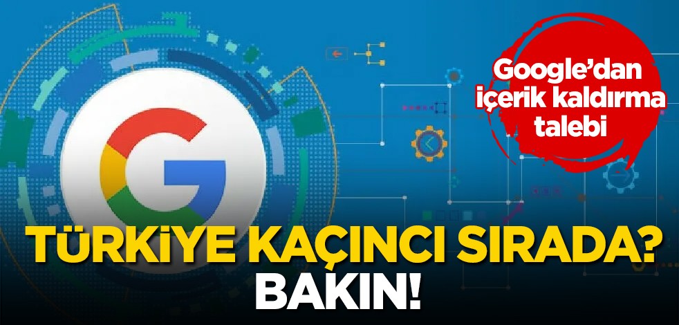 Dünya devi Google’dan en fazla içerik kaldırılmasını talep eden ülkeler: Ülkemiz kaçıncı sırada? Dünyaya ilan ettiler