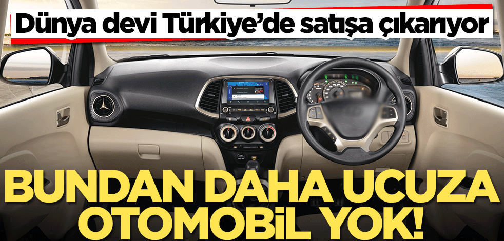 Dünya devi Hyundai Türkiye’de satışa çıkarıyor! Bundan daha ucuza otomobil yok