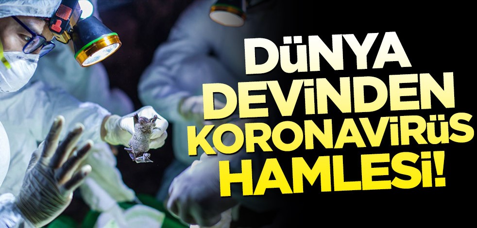 Dünya devinden koronavirüs hamlesi!