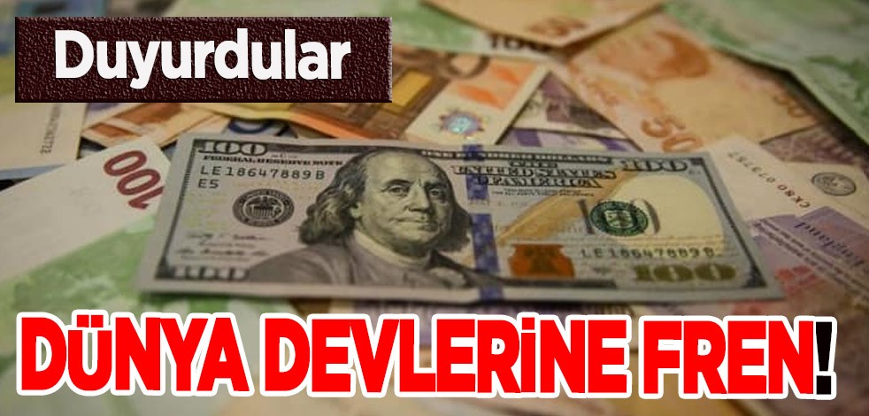 Dünya devlerine fren! Duyurdular: Fonlarda 2.24 trilyon dolar eridi açıklaması