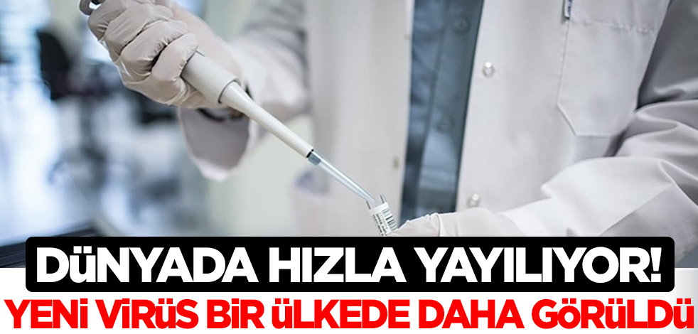Dünya genelinde hızla yayılıyor! Yeni virüs bir ülkede daha görüldü