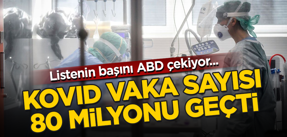 Dünya genelinde koronavirüs vaka sayısı 80 milyonu geçti