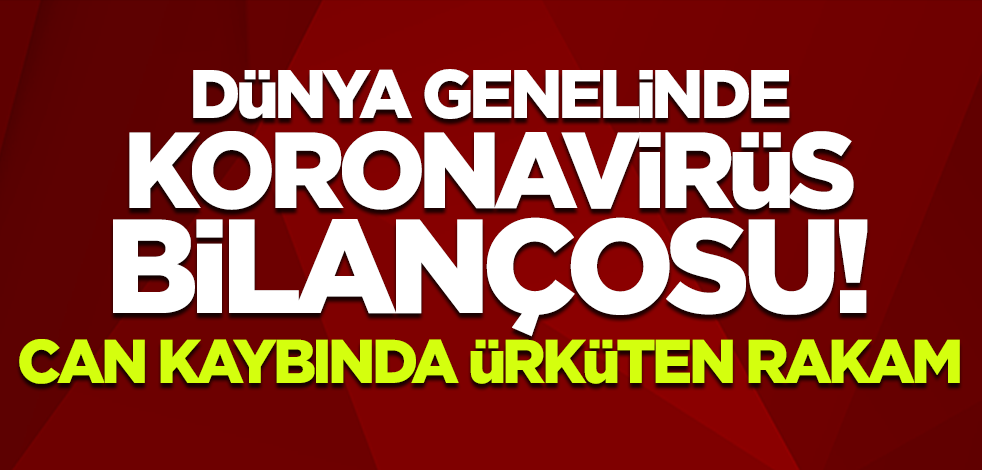 Dünya genelinde Kovid-19'dan can kaybı 2 milyon 300 bini geçti