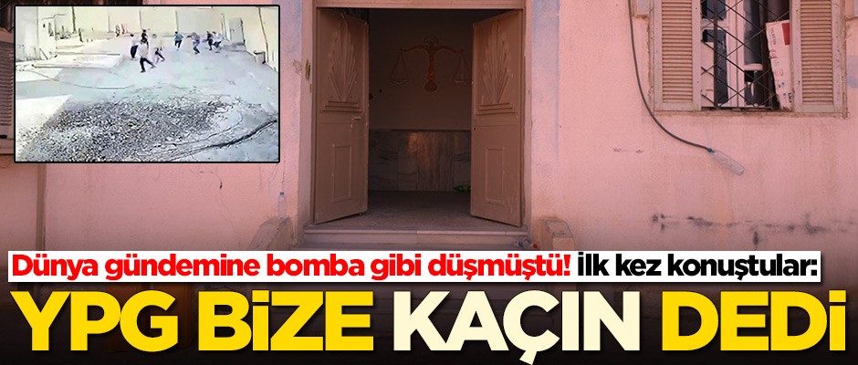 Dünya gündemine bomba gibi düşmüştü! İlk kez konuştular: YPG bize 'kaçın' dedi
