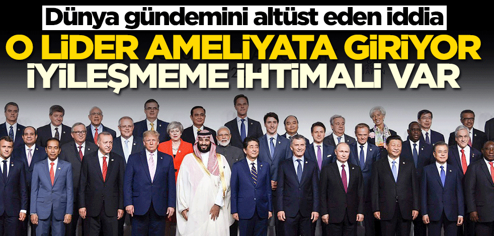 Dünya gündemini altüst eden iddia! 'Çinping beyin ameliyatına giriyor, iyileşemeyebilir'