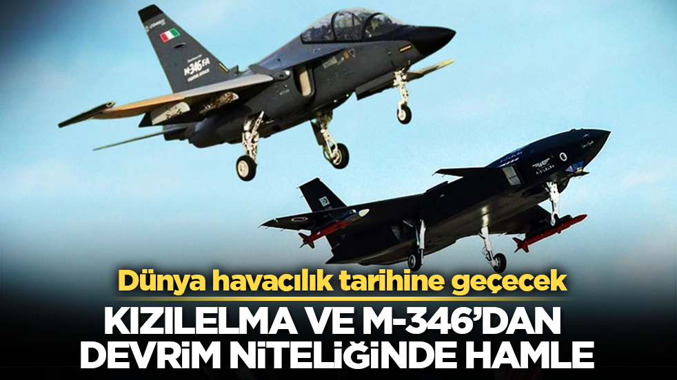 Dünya havacılık tarihine geçecek! KIZILELMA ve M-346’dan devrim niteliğinde hamle