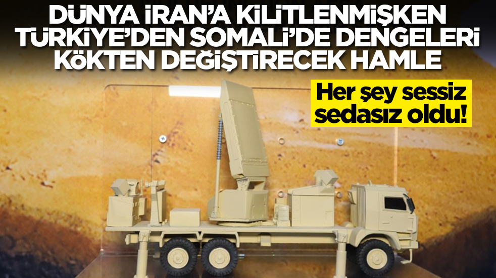 Dünya İran'a kilitlenmişken Türkiye'den Somali'de dengeleri kökten değiştirecek hamle! Her şey sessiz sedasız oldu