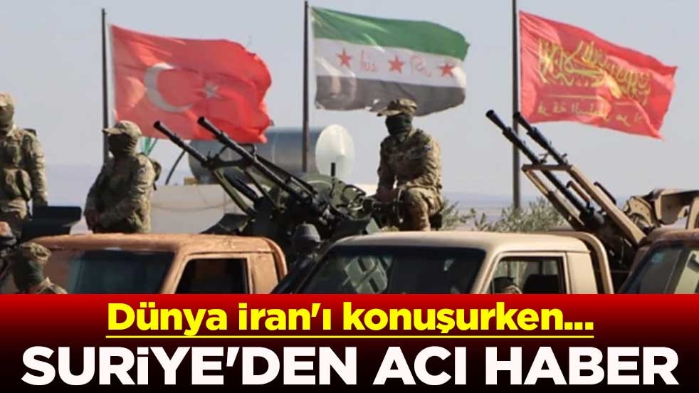 Dünya İran'ı konuşurken... Suriye'den acı haber: Askerler vefat etti