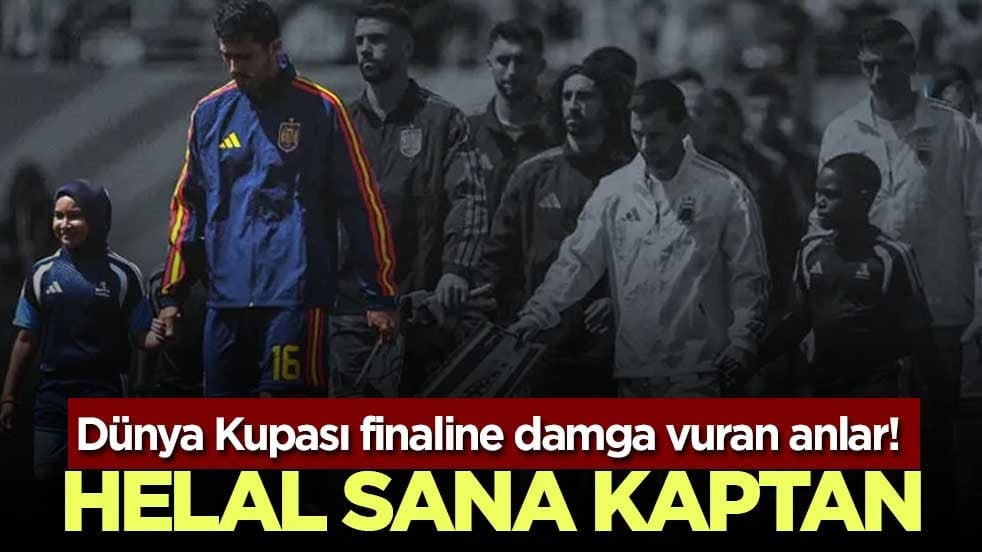 Dünya Kupası finaline damga vuran an! Helal sana kaptan