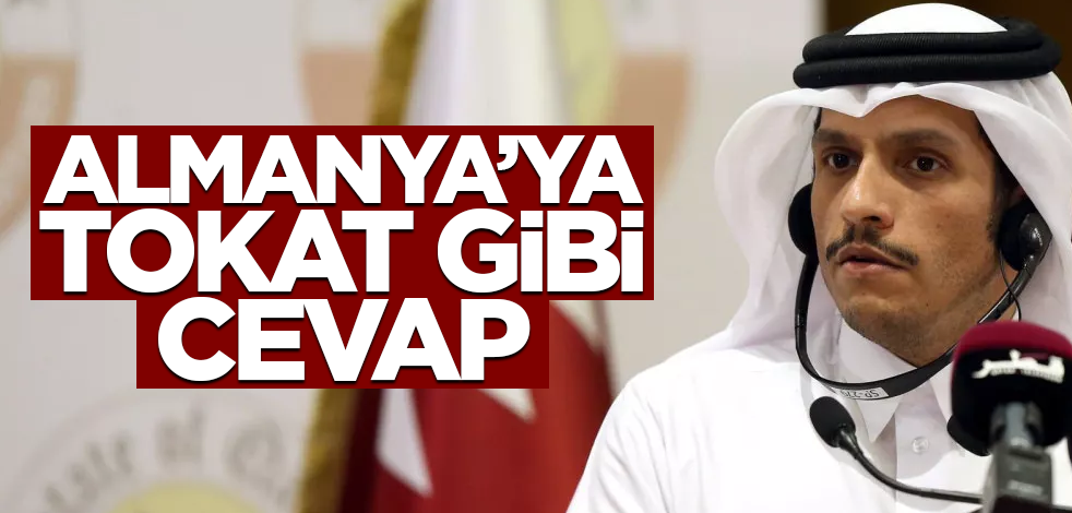 Dünya Kupası tartışması! Katar'dan Almanlara tokat gibi cevap