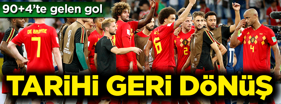 Dünya Kupası'nda tarihi geri dönüş