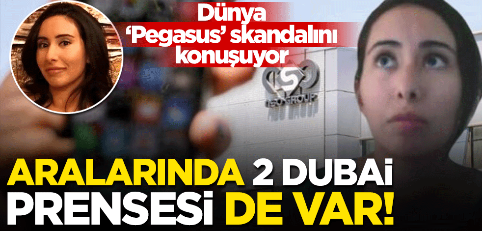 Dünya Pegasus skandalını konuşuyor... Prenses Haya ve Latife de listede!