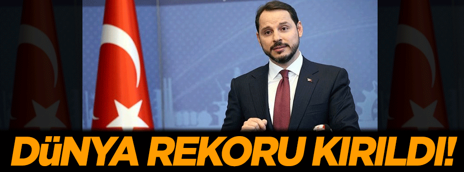 Dünya rekoru kırıldı