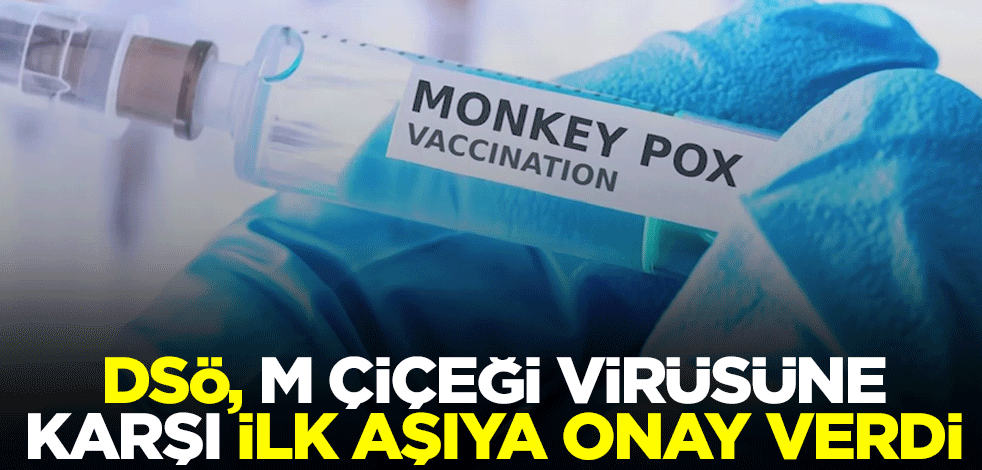 Dünya Sağlık Örgütü, M Çiçeği virüsüne karşı ilk aşıya onay verdi