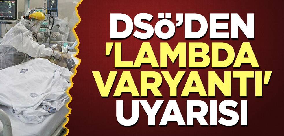 Dünya Sağlık Örgütü'nden 'Lambda varyantı' uyarısı