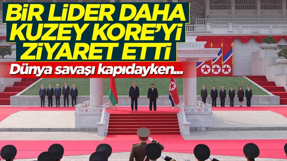 Dünya savaşı kapıdayken... Bir devlet başkanı daha Kuzey Kore'yi ziyaret etti