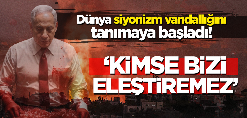 Dünya siyonizm vandallığını tanımaya başladı! Eli kanlı Gallant: Kimse bizi eleştiremez!