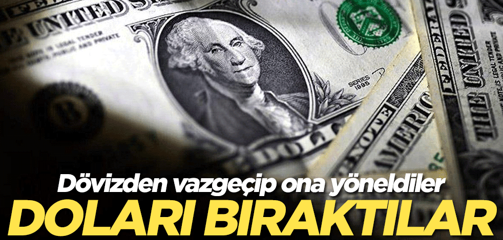 Dünya şokta! Doları bırakıp ondan almaya başladılar