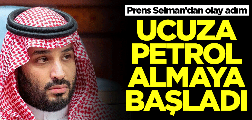 Dünya Suudilerden petrol beklerken Prens Selman'dan olay karar! O ülkeden ucuza petrol almaya başladı