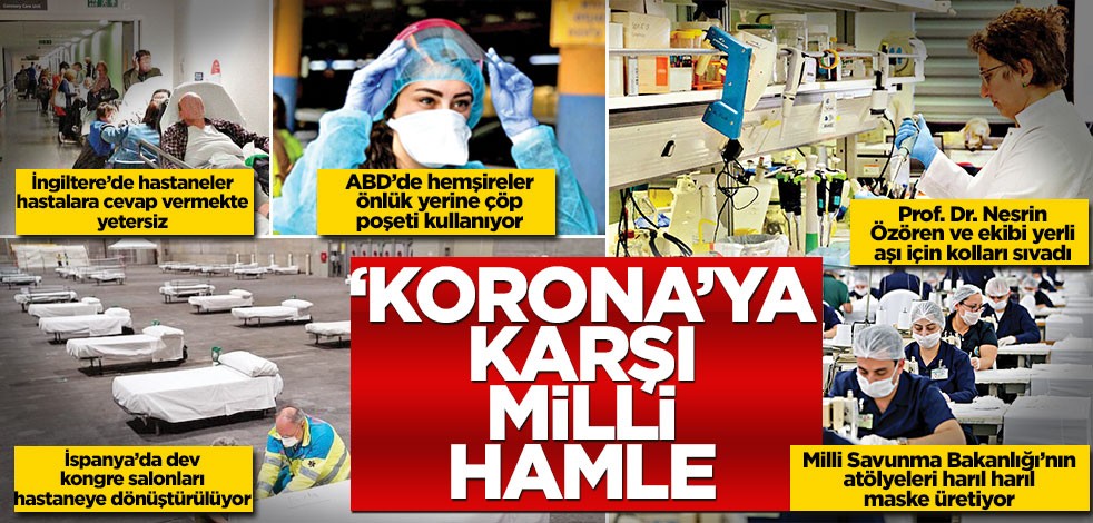 Dünya tıbbi cihaz ve ekipman yokluğu ile boğuşurken, Türkiye kendi göbeğini kendisi kesiyor